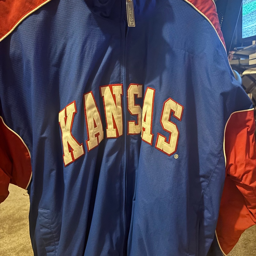 Majestic Blue and Red Jacket